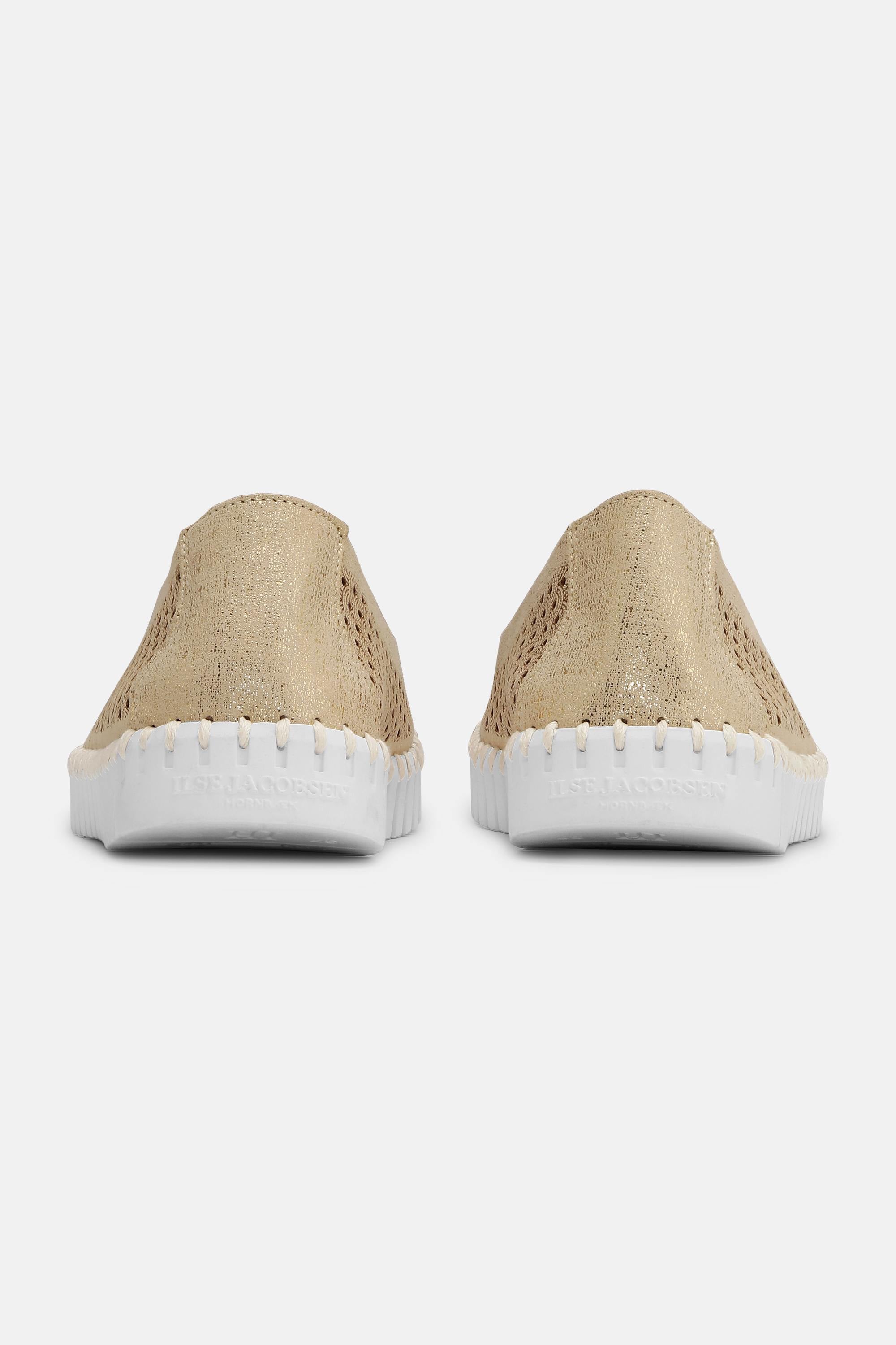 Ballerina Glitter - Platin White